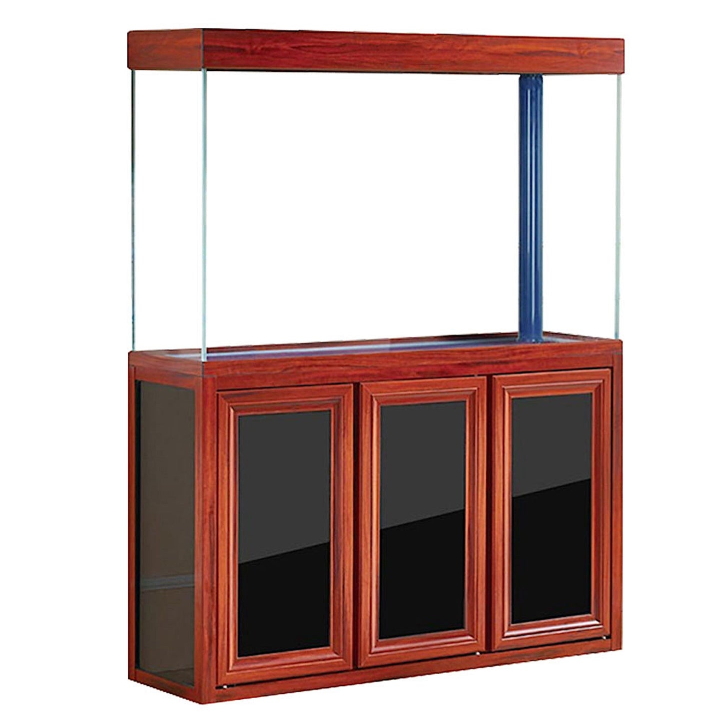 Aqua Dream 175 Gallon Tempered Glass Aquarium Redwood -AD-1560-RW