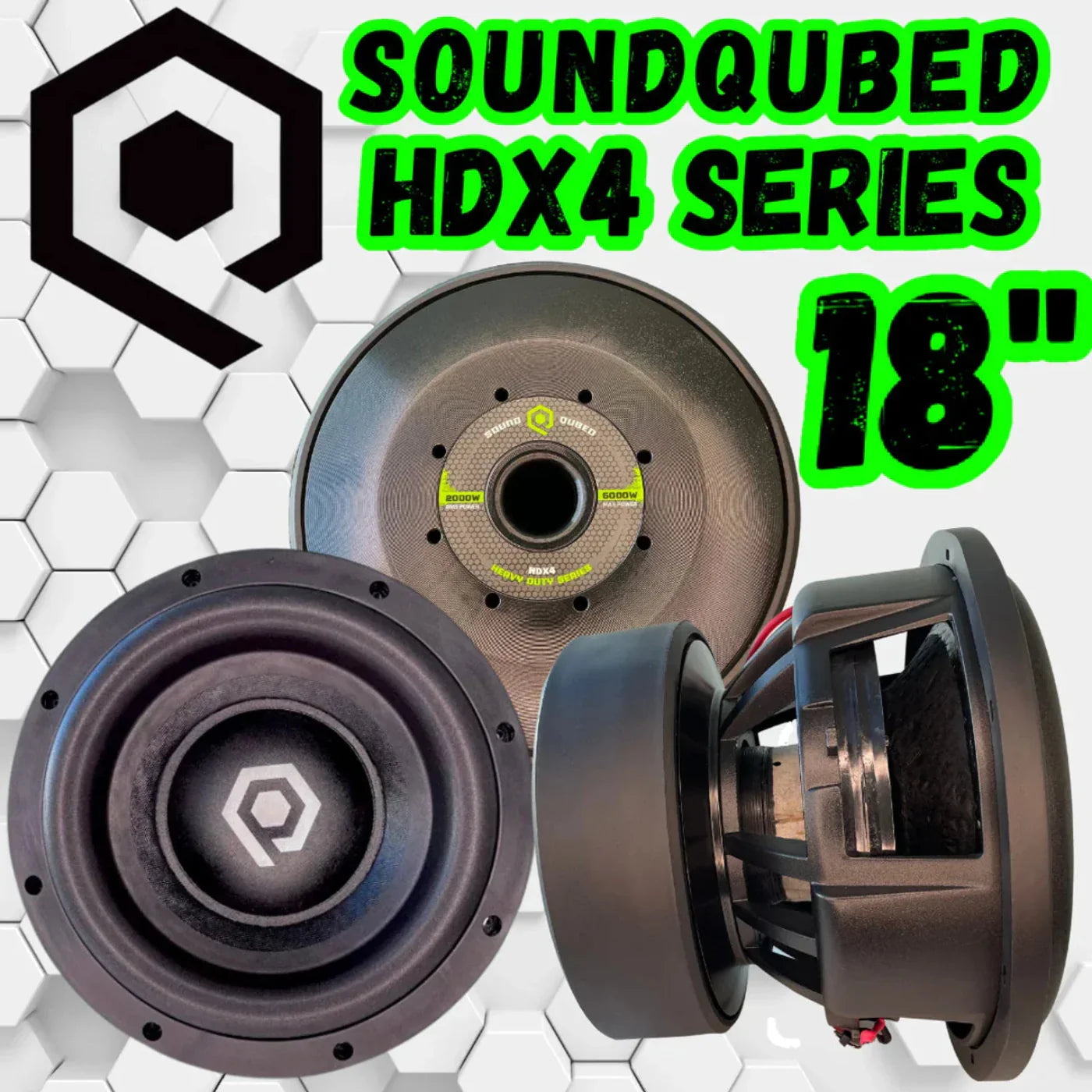 SoundQubed HDX3 15" Subwoofer - HDX315
