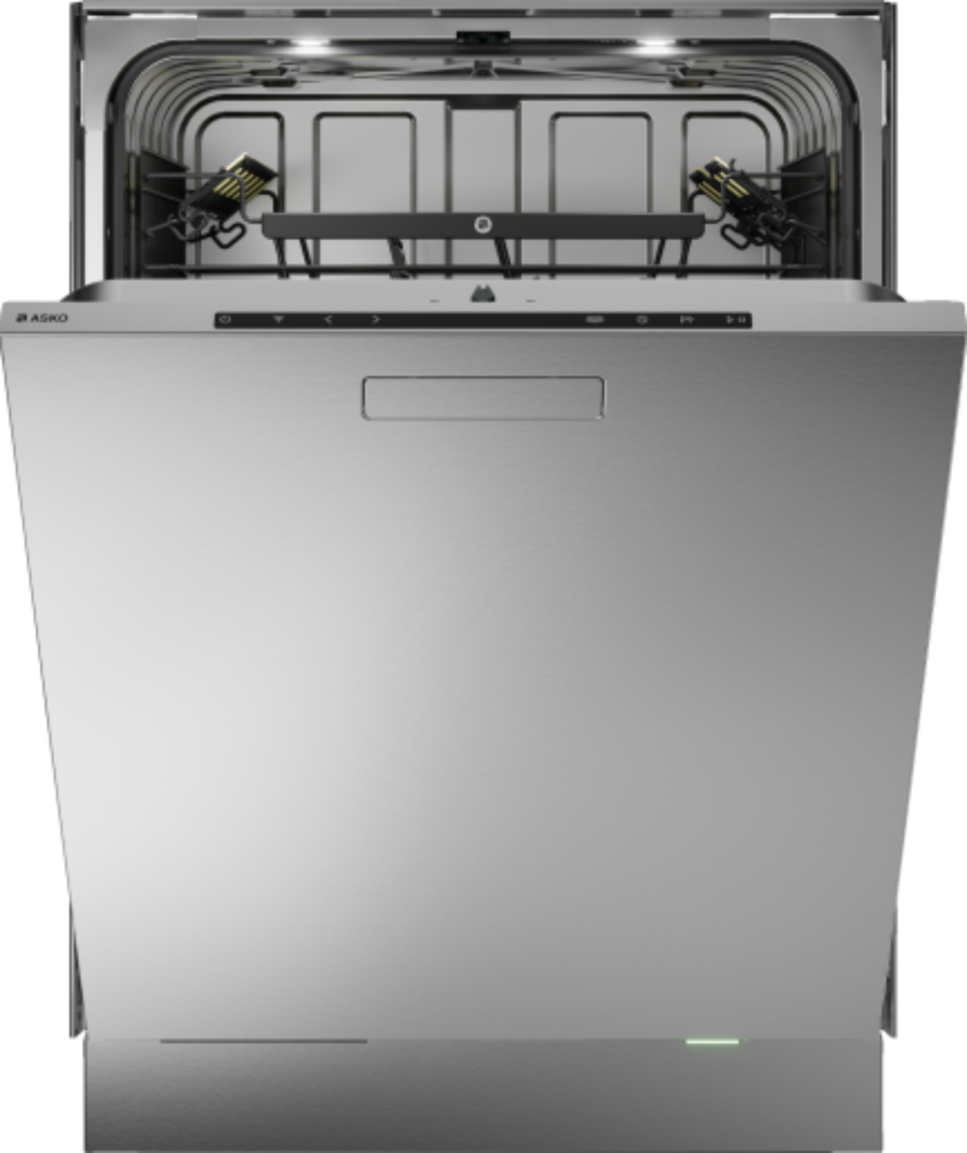 Asko 60 Series 24 Inch Stainless XXL Tub Dishwasher with Pocket Handle and Water Softener - DBI776IXXLSSOF