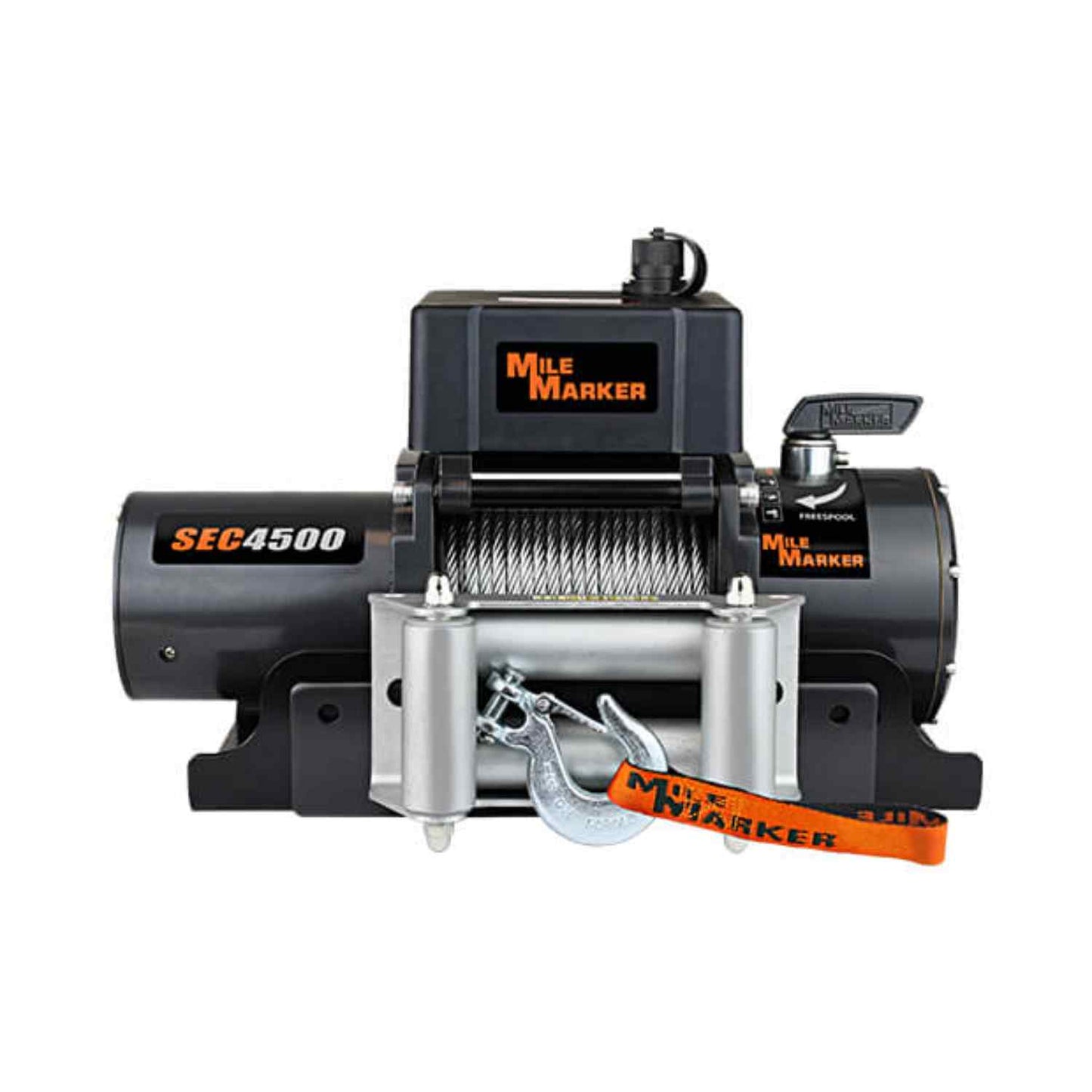 Mile Marker 4500 lb. - SEC4500 Electric Winch - 76-50115BW