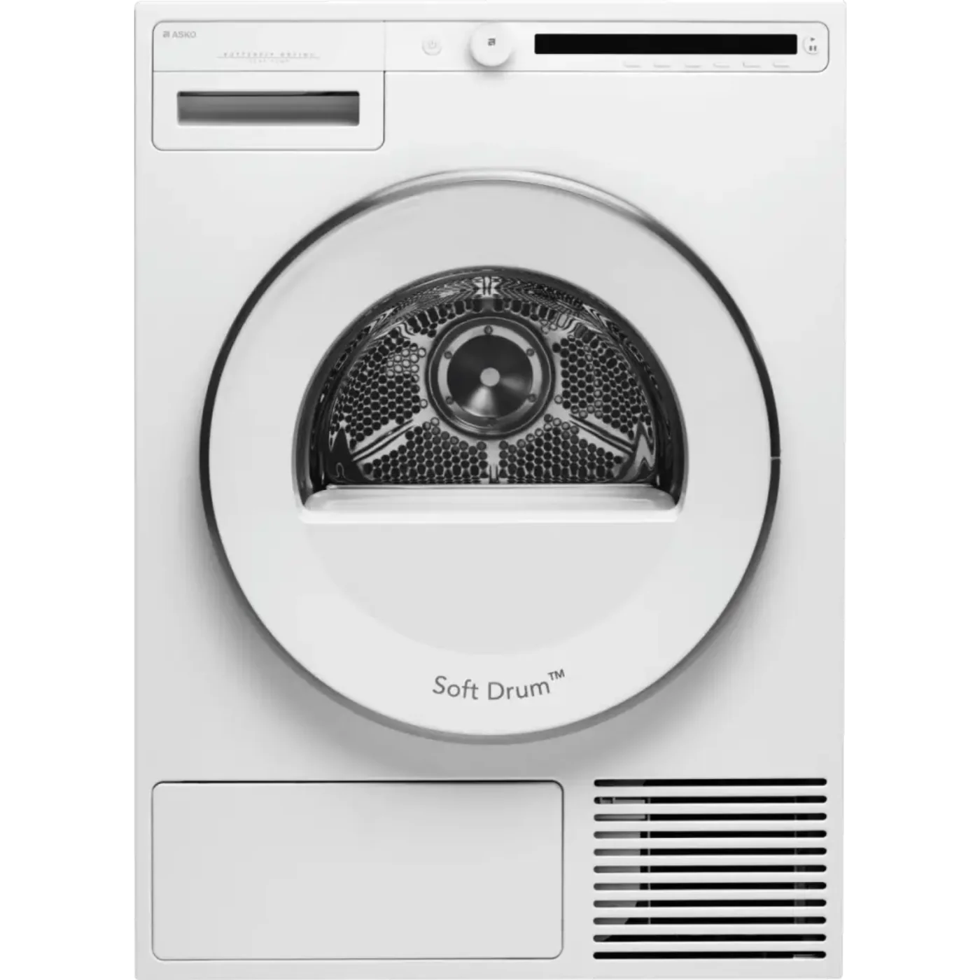 Asko 24 Inch Classic White Heat Pump Dryer - T208HW