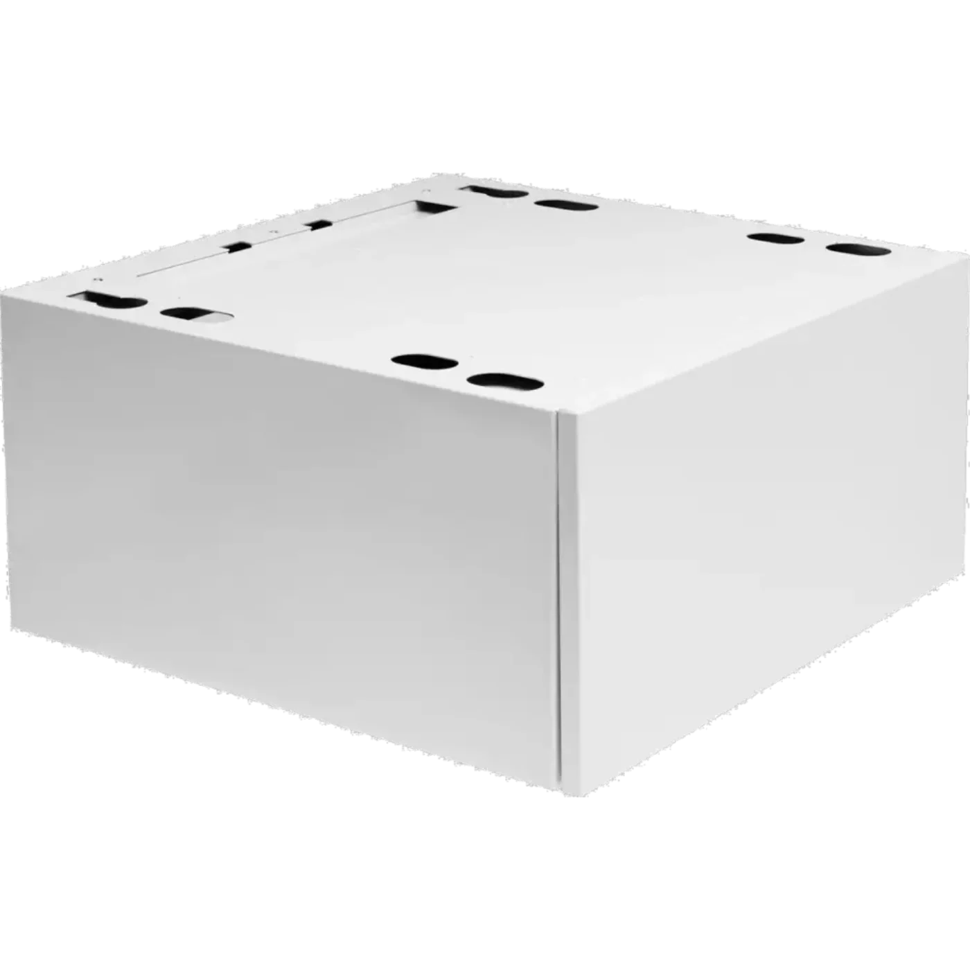 Asko White Pedestal Drawer with Shelf - HPS5323W