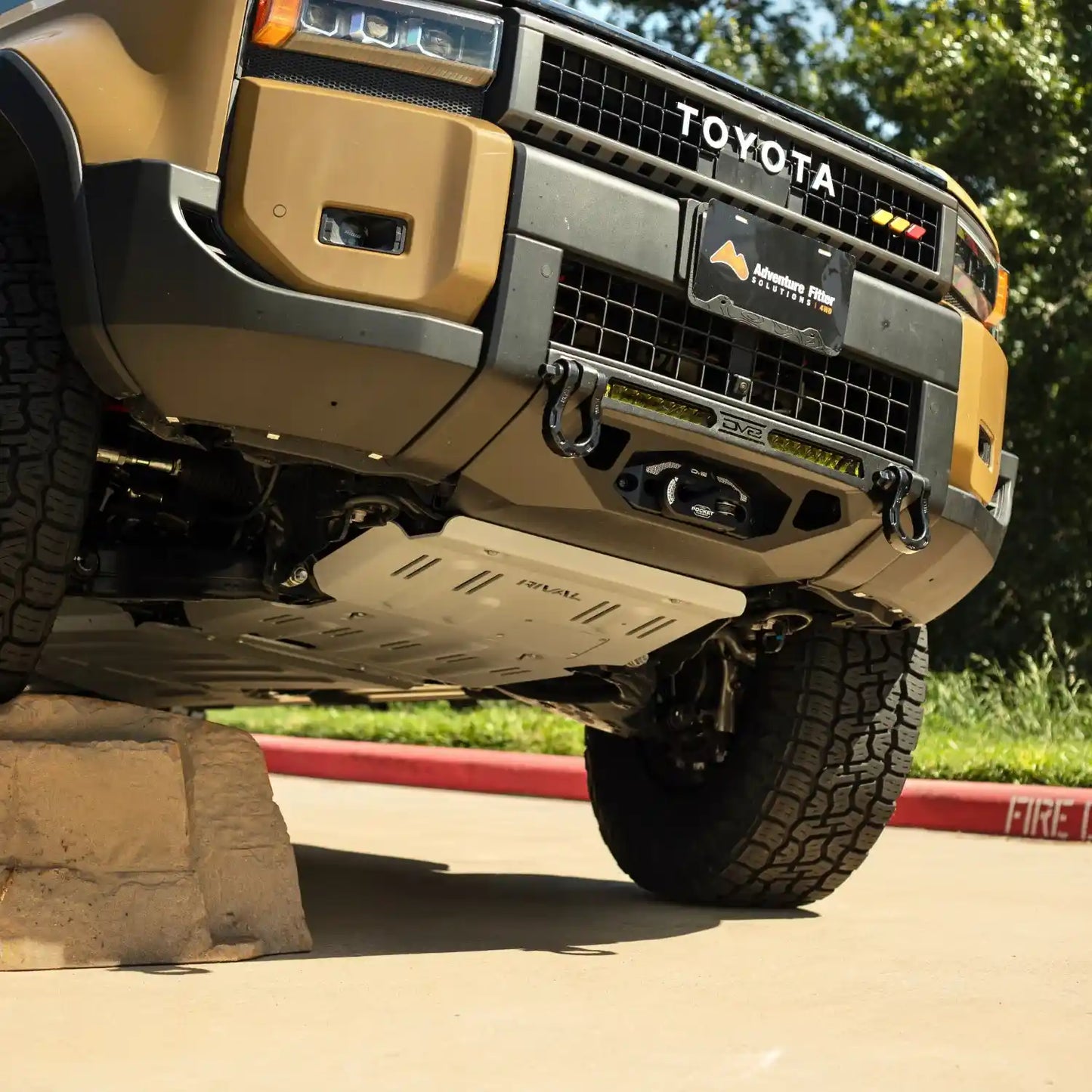 RIVAL Aluminum Engine Skid Plate 2024+ Tacoma 4Gen, Land Cruiser & 2025 4Runner 6Gen