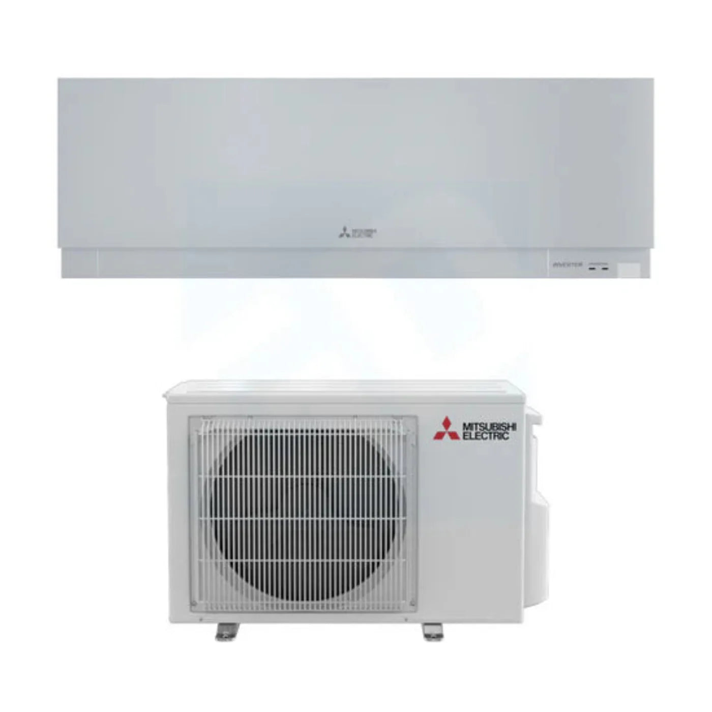 Mitsubishi MSZ-EX09NLS & SUZ-AA09NL 9,000 BTU 21.7 SEER2 Wall Mounted Heat Pump - R454BSystem - MSZEX09NLS