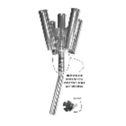 TACO Marine Olympic Rod Holder Cluster "Five-Banger"- F31-0790