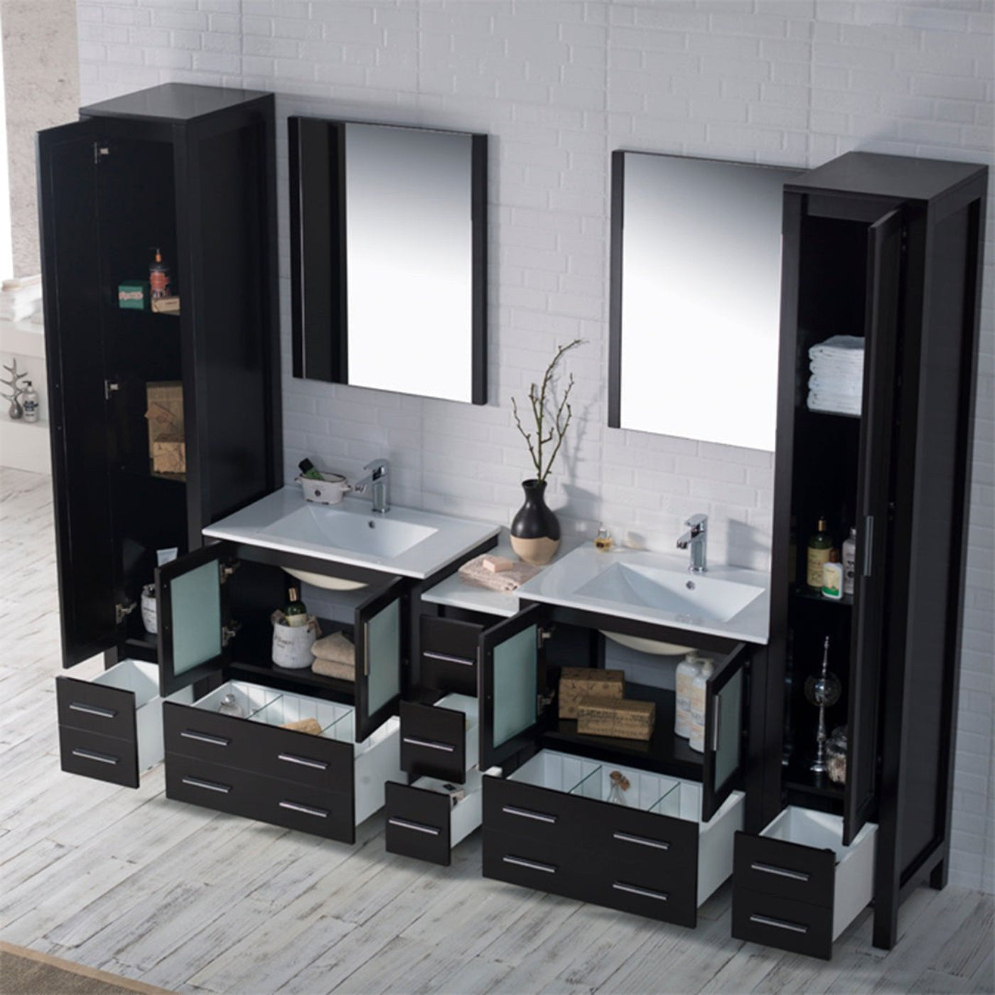 Blossom Sydney 102 Inch Bathroom Vanity - V8001 102 01