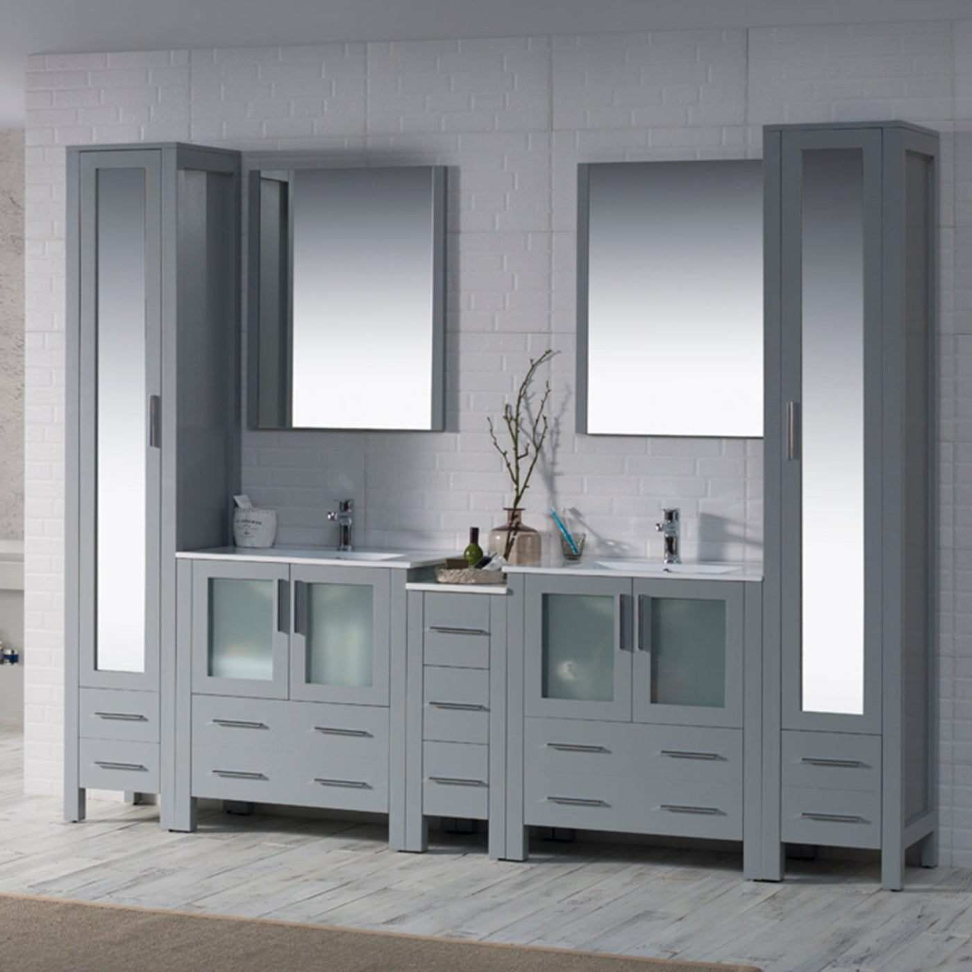 Blossom Sydney 102 Inch Bathroom Vanity - V8001 102 01