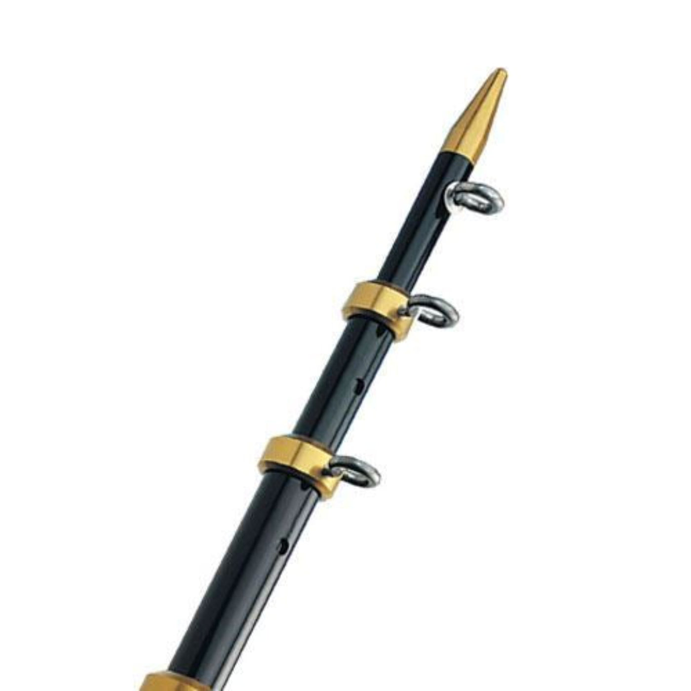 TACO Marine 18' 1-1/2"Diameter Aluminum Tele-Outrigger Poles Sport Fishing / Outrigger Poles OT Series