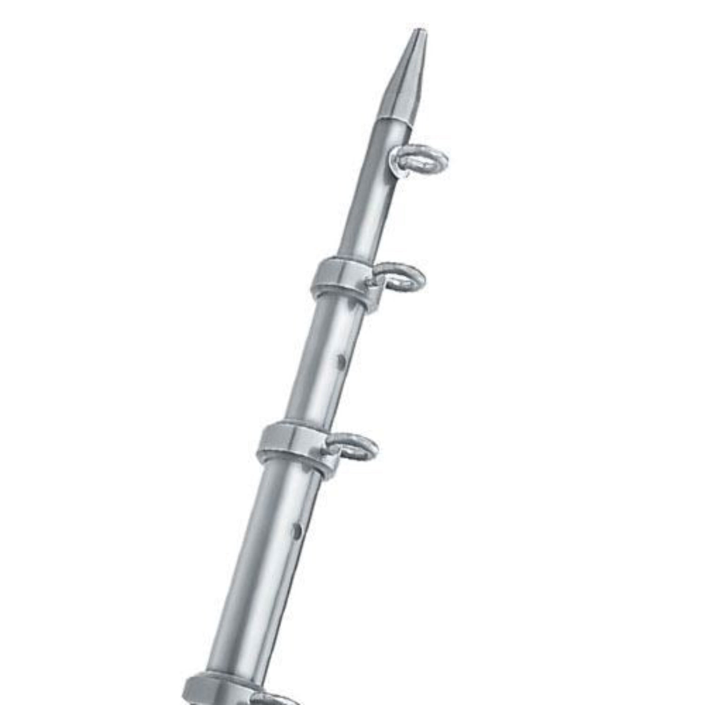 TACO Marine HD 15' Aluminum Tele-Outrigger Poles Sport Fishing / Outrigger Poles OT Series - OT-0541VEL15-HD