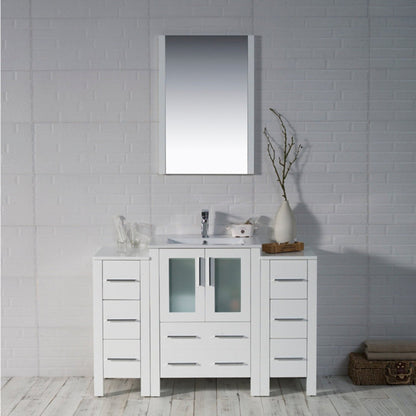 Blossom Sydney 48 Inch Bathroom Vanity with Side Cabinet - V8001 48S 01