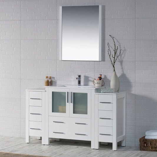 Blossom Sydney 54 Inch Bathroom Vanity with Side Cabinet - V8001 54 01