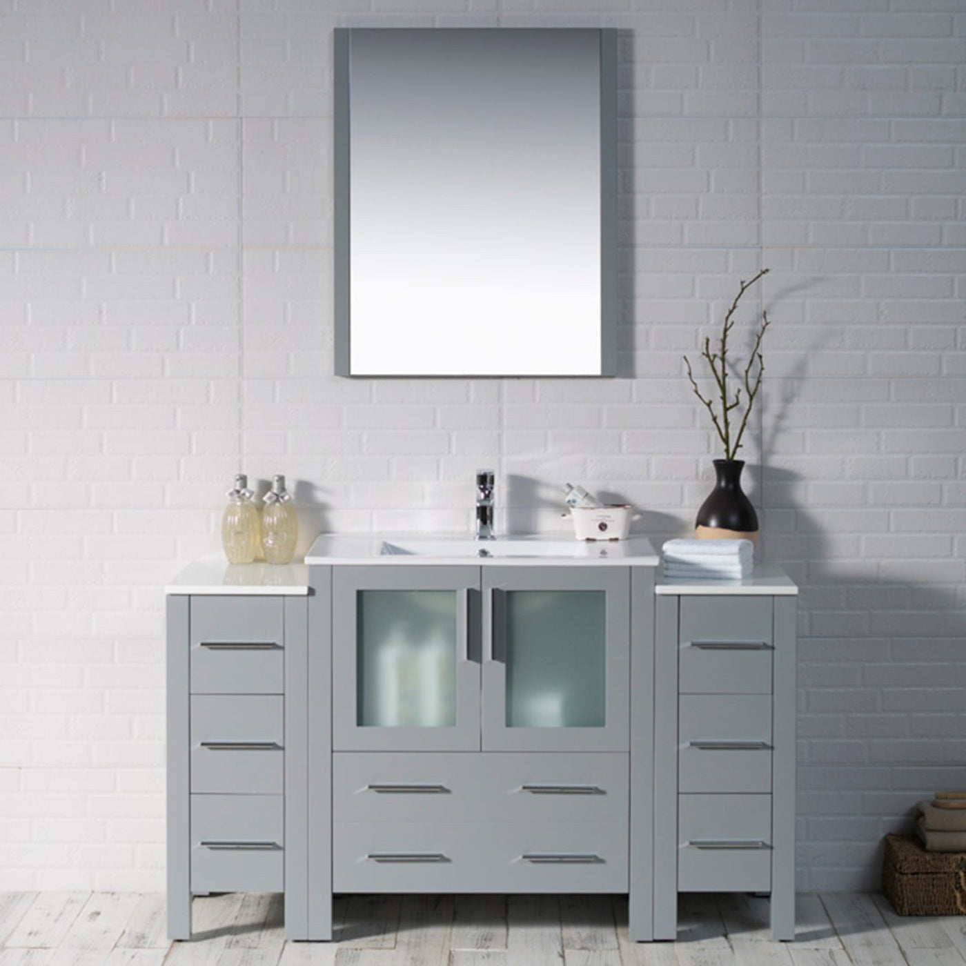 Blossom Sydney 54 Inch Bathroom Vanity with Side Cabinet - V8001 54 01