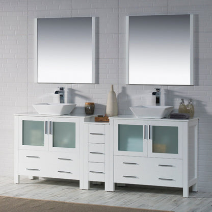 Blossom Sydney 84 Inch Bathroom Vanity - V8001 84 01