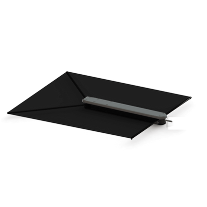 TACO Marine ShadeFin with Black Fabric, Bag & Fixed Mount Kit - T10-3000-4