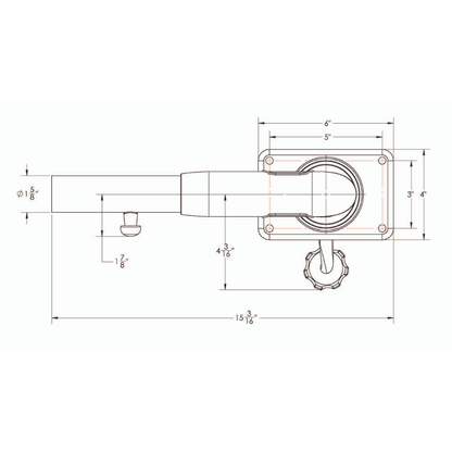 TACO Marine Combo Set 20' Carbon Fiber Outrigger Poles and Outrigger Mounts - OT-4200CF