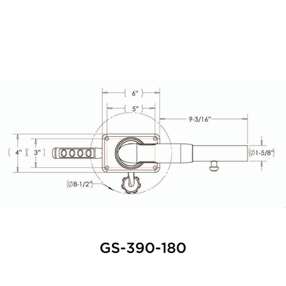 TACO Marine Combo Set 20' Carbon Fiber Outrigger Poles and Outrigger Mounts - OT-4200CF
