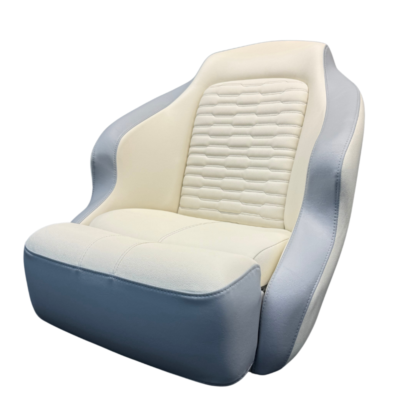 TACO Marine Limited Edition Anclote Bucket Seat, Ivory & Marble - BA1-25-OBS