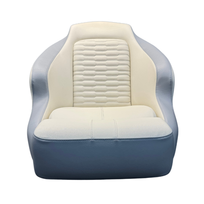 TACO Marine Limited Edition Anclote Bucket Seat, Ivory & Marble - BA1-25-OBS