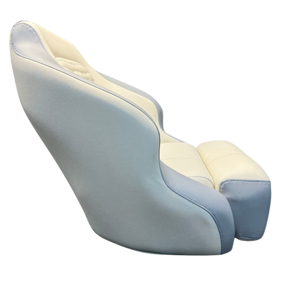 TACO Marine Limited Edition Anclote Bucket Seat, Ivory & Marble - BA1-25-OBS