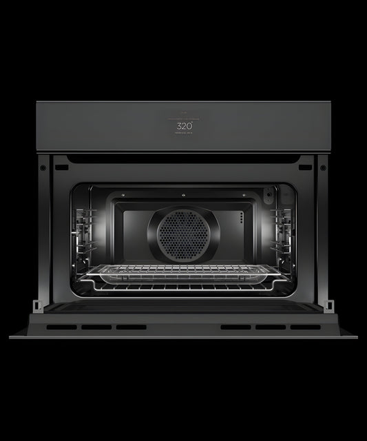 FISHER & PAYKEL OM24NMTNB1 Convection Speed Oven, 24", 22 Function - OM24NMTNB1-KT