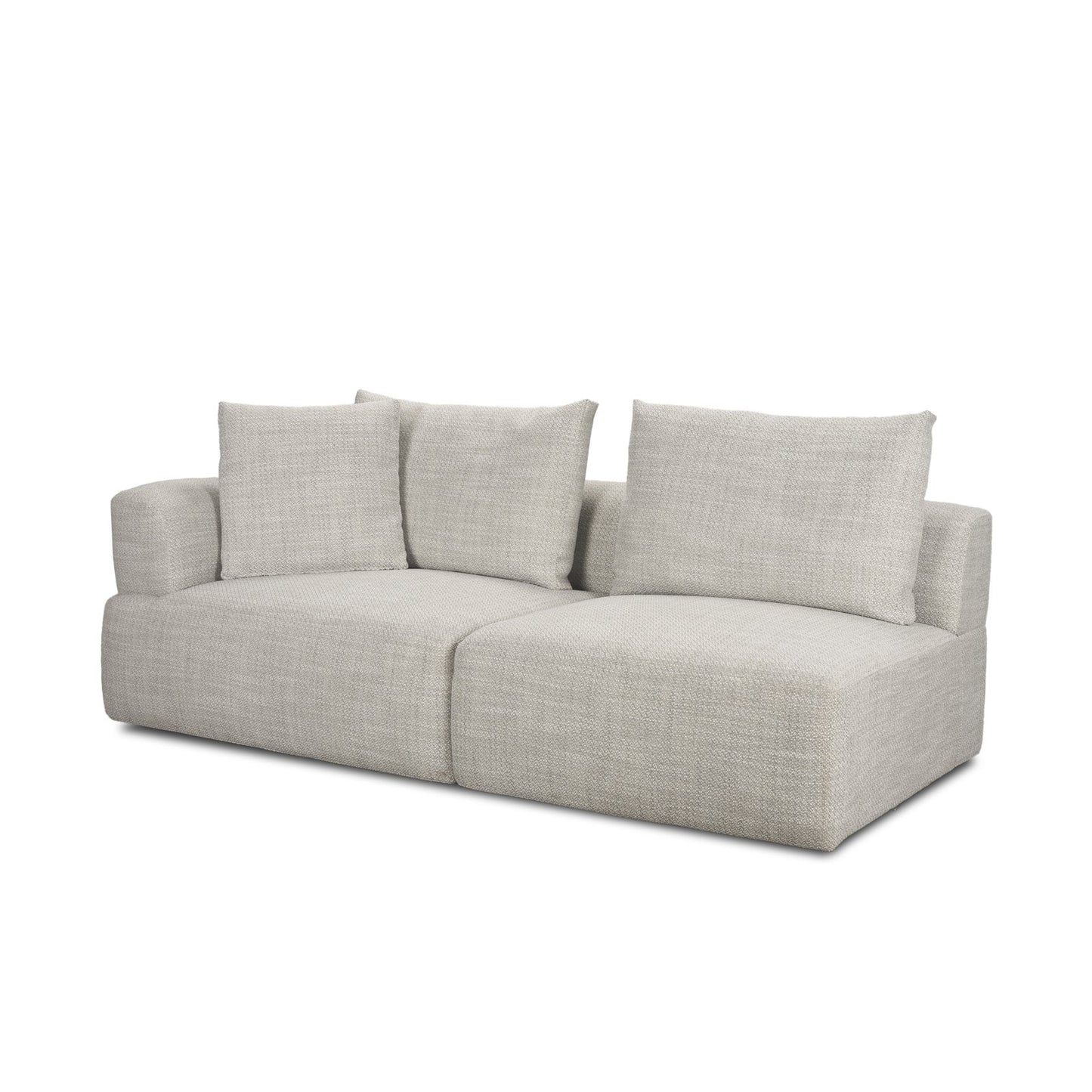 Modway Furniture Warner Luxurious 2 Piece Sofa Set - Stylish Comfort and Modern Design for Your Living Room Decor