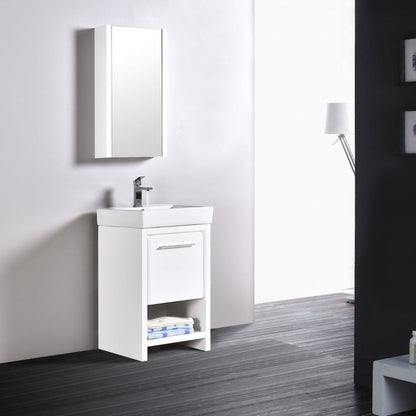 Blossom Milan 20 Inch Bathroom Vanity - V8014 20 01