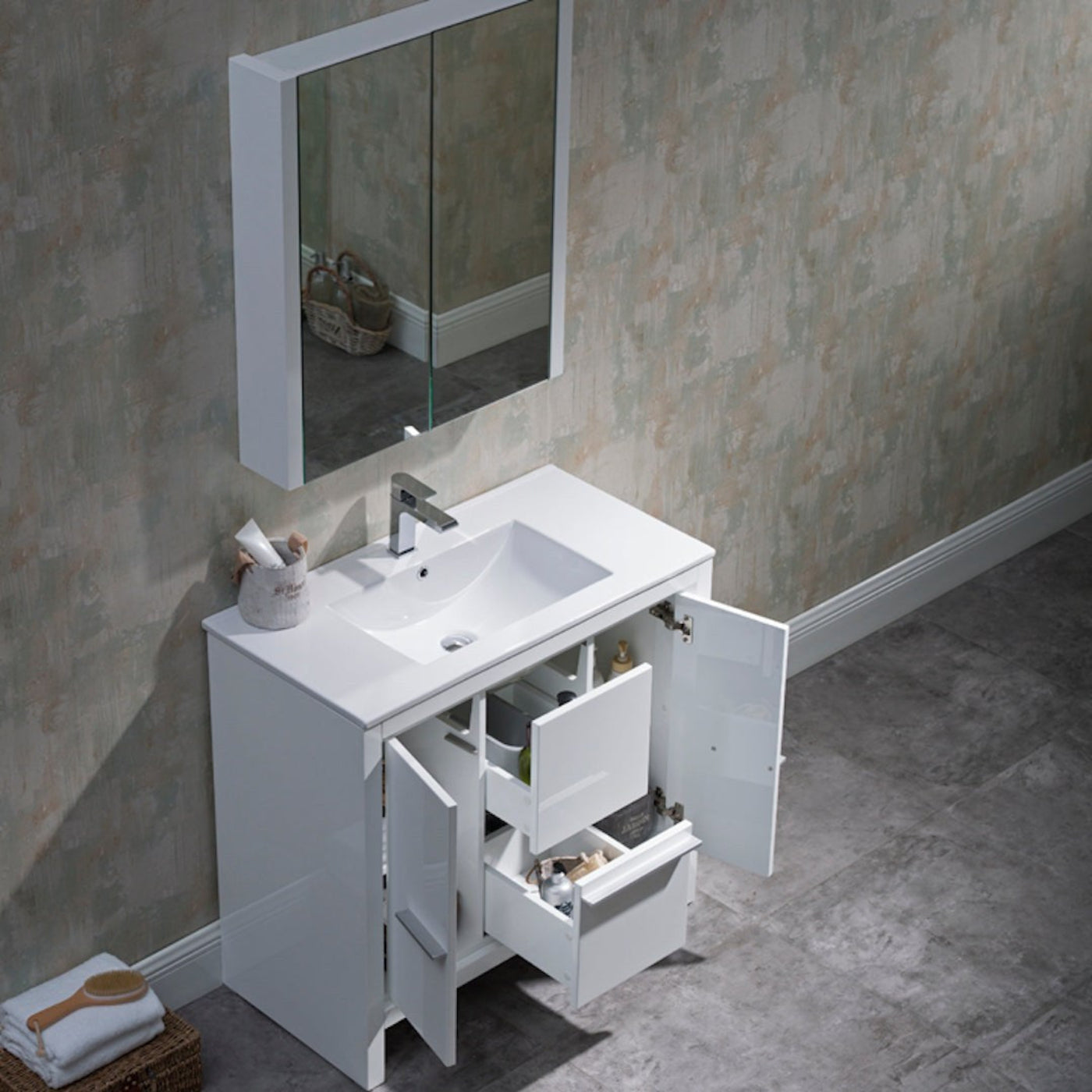 Blossom Milan 36 Inch Bathroom Vanity - V8014 36 01