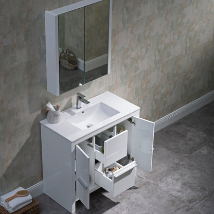 Blossom Milan 36 Inch Bathroom Vanity - V8014 36 01