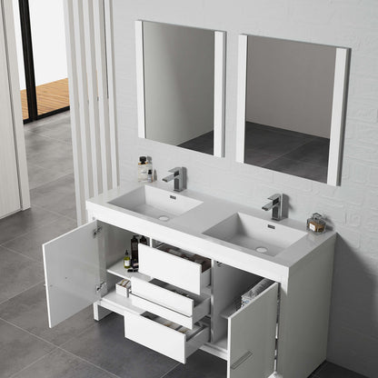 Blossom Milan 60 Inch Bathroom Vanity - V8014 60 01