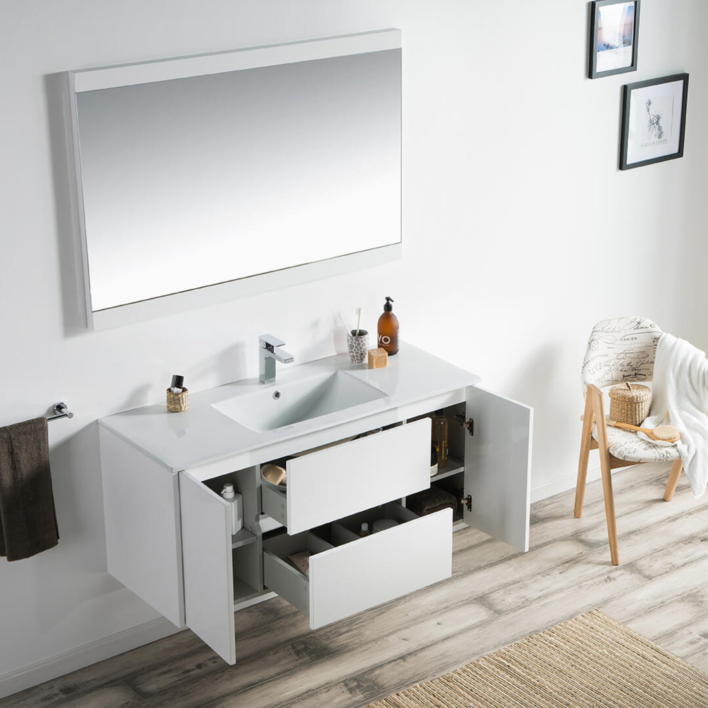 Blossom Valencia 48 Inch Bathroom Single Vanity - V8016 48 01S