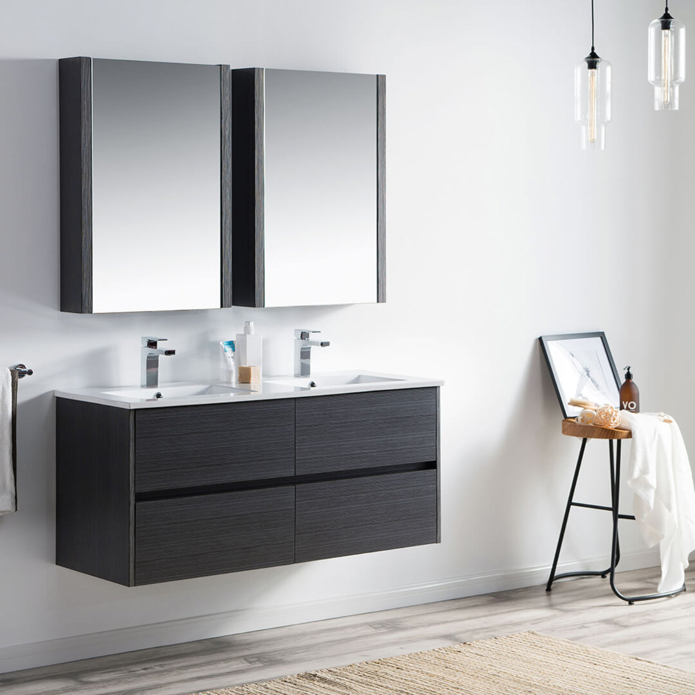 Blossom Valencia 48 Inch Bathroom Double Vanity - V8016 48 01D