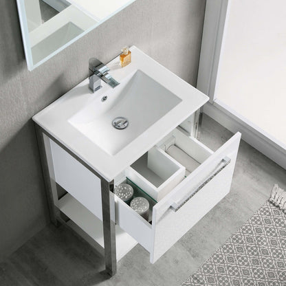 Blossom Bathroom Riga 24 Inch Bathroom Vanity - V8022 24 01