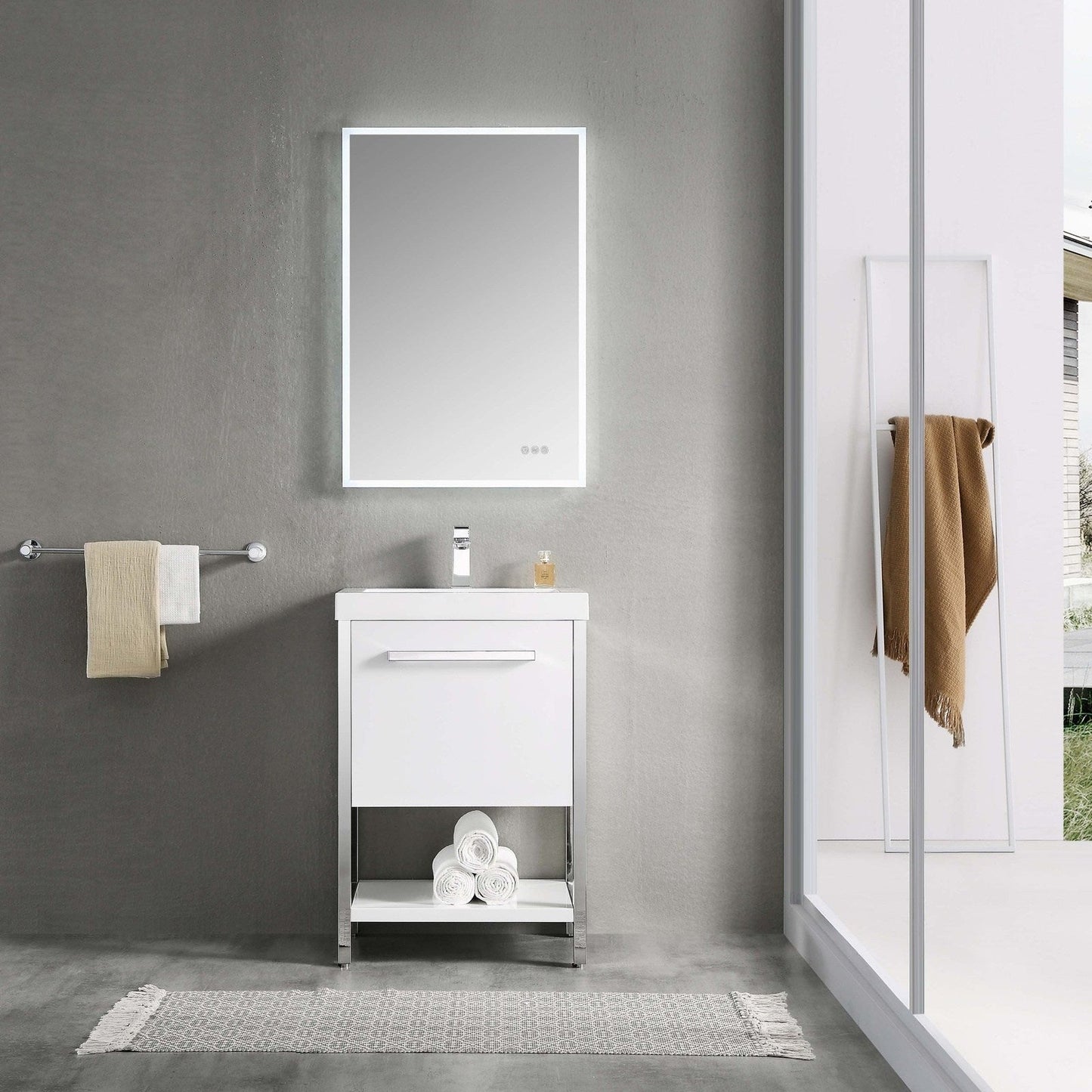 Blossom Bathroom Riga 24 Inch Bathroom Vanity - V8022 24 01