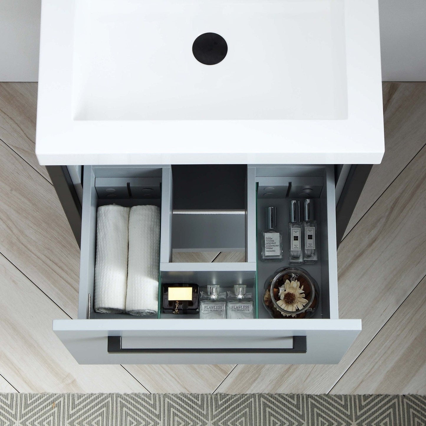 Blossom Bathroom Riga 24 Inch Bathroom Vanity - V8022 24 01