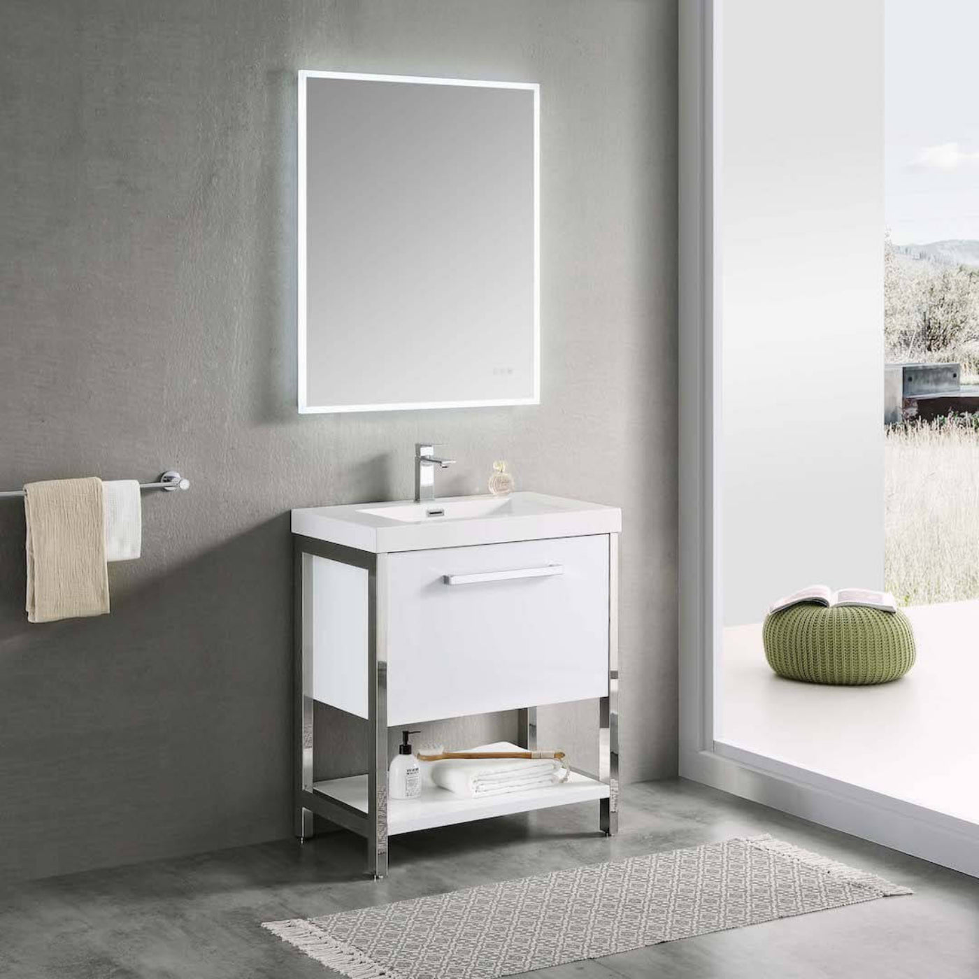 Blossom Riga 30 Inch Bathroom Vanity - V8022 30 01