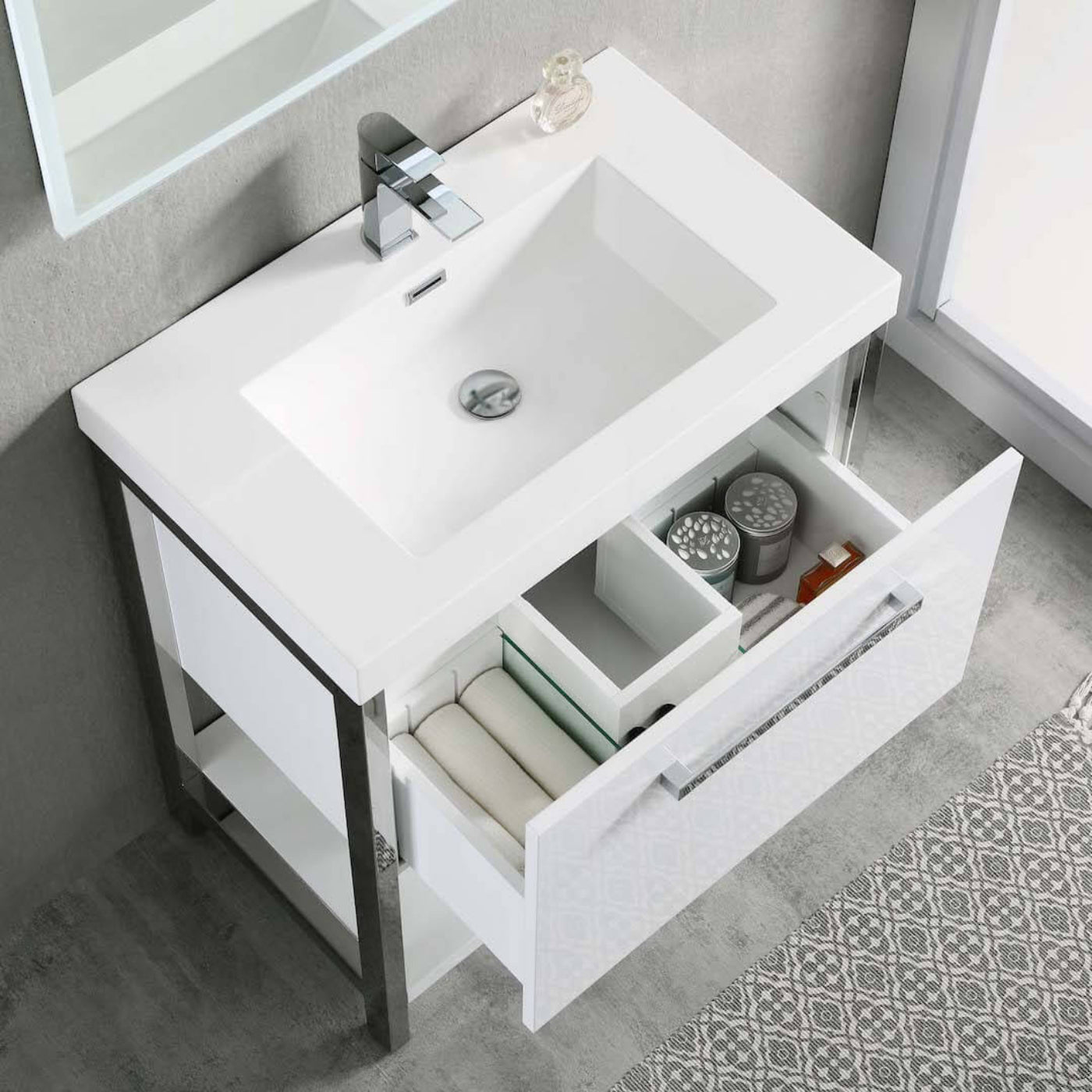 Blossom Riga 30 Inch Bathroom Vanity - V8022 30 01