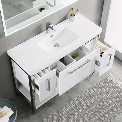 Blossom Riga 48 Inch Bathroom Vanity – Single Sink - V8022 48 01S