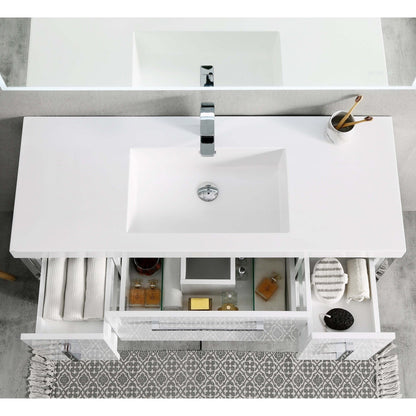 Blossom Riga 48 Inch Bathroom Vanity – Single Sink - V8022 48 01S