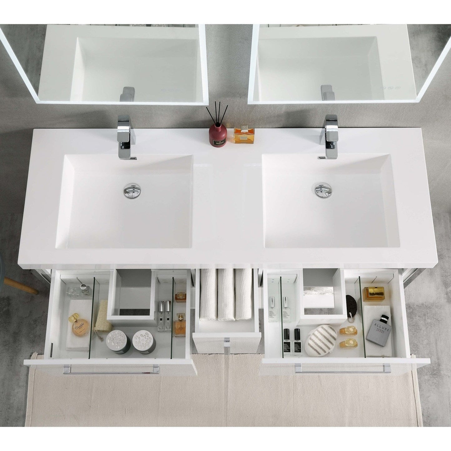 Blossom Riga 60 Inch Bathroom Vanity - V8022 60 01