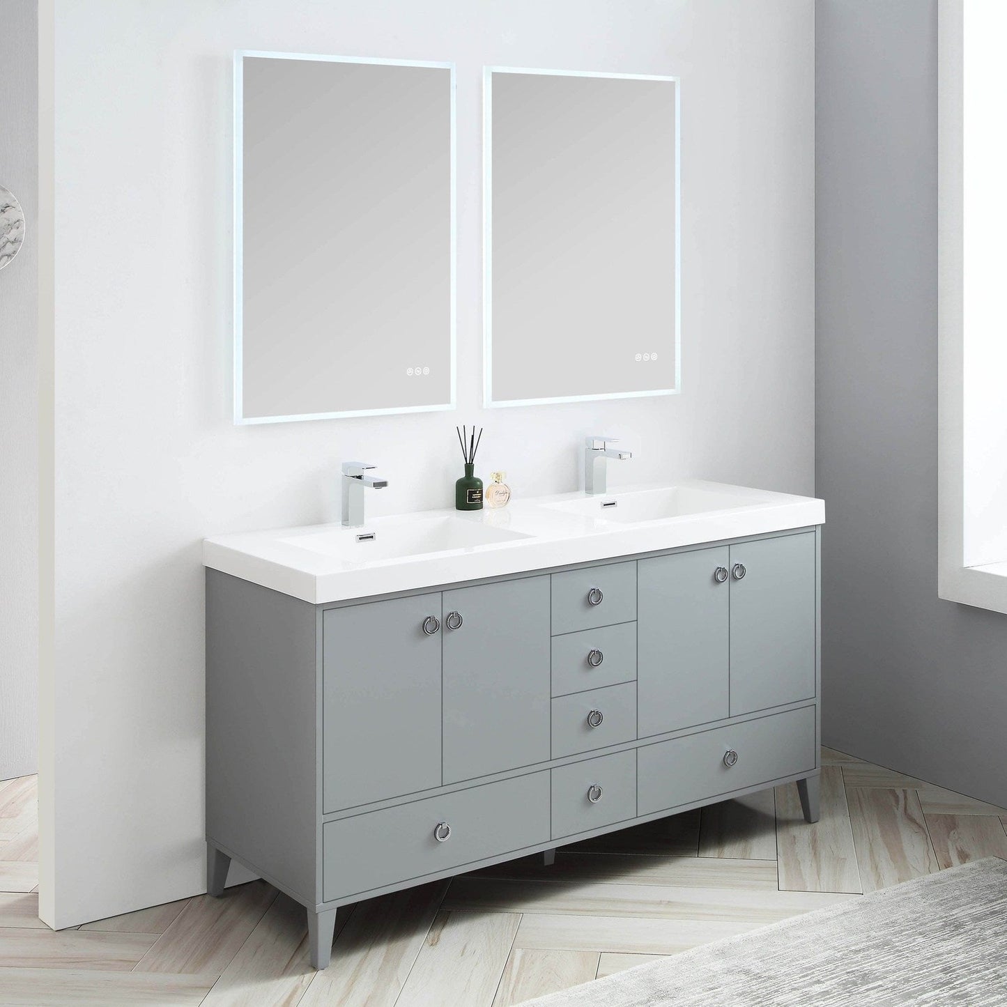 Blossom Lyon 60 Inch Bathroom Vanity - V8023 60 01