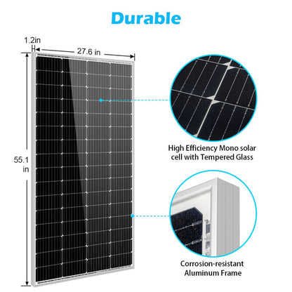 Sungold Power 200 Watt Monocrystalline Solar Panel - SG-2P200WM