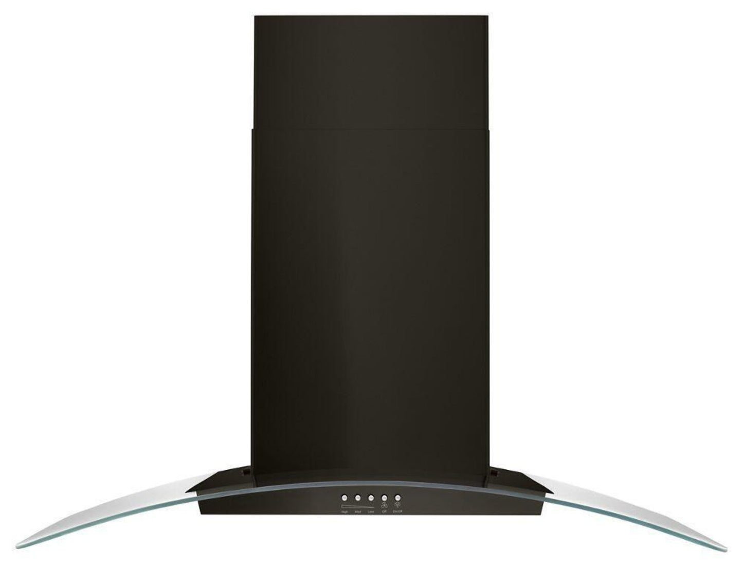 WHIRLPOOL 36" Concave Glass Wall Mount Range Hood - WVW51UC6HV-KT