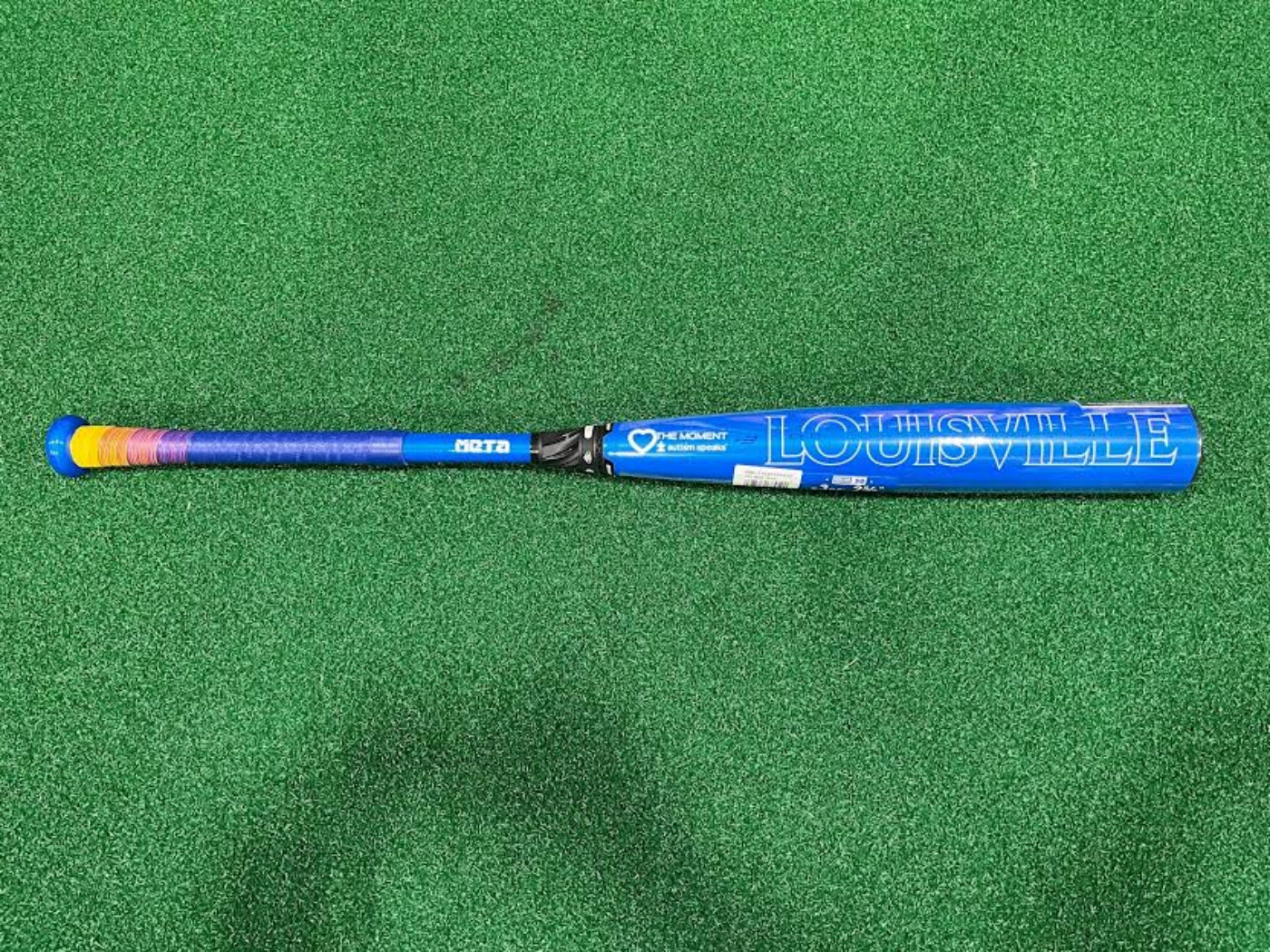 Louisville Slugger 2024 Meta LTM Autism Speaks BBCOR Baseball Bat - WBL27620102831