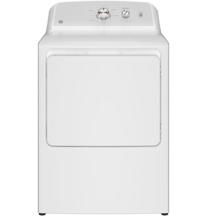 GE APPLIANCES GTD38GASWWS GE(R) 7.2 cu. ft. Capacity Gas Dryer with Up To 120 ft. Venting and Reversible Door​ - GTD38GASWWS-KT