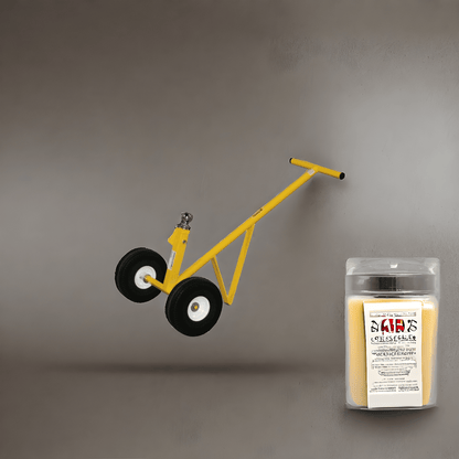 American Cart Trailer Dolly with Steel Hub Flat Free Tires