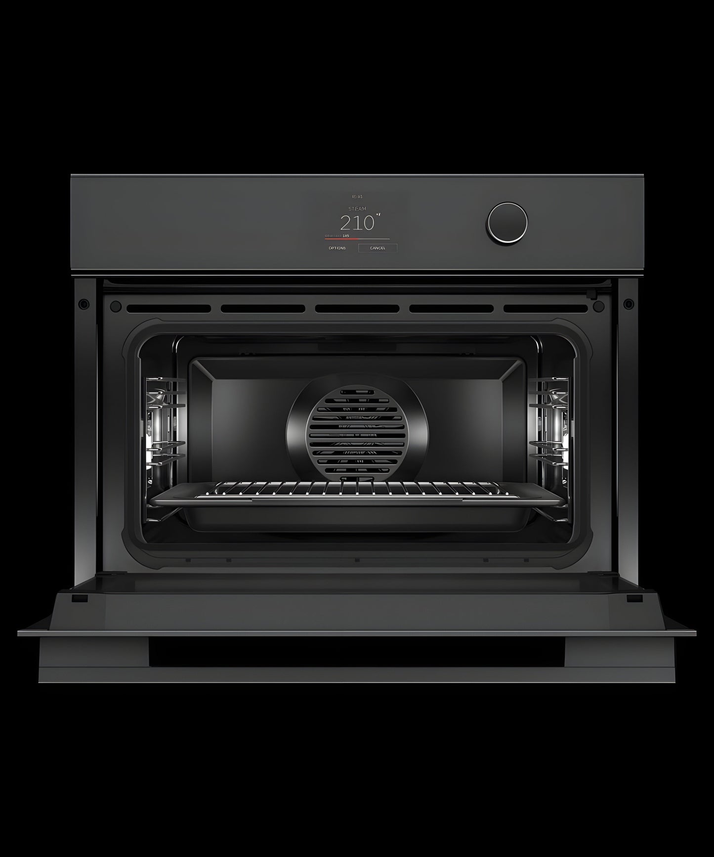 FISHER & PAYKEL OS24SMTNB1 Combination Steam Oven, 24", 23 Function - OS24SMTNB1-KT