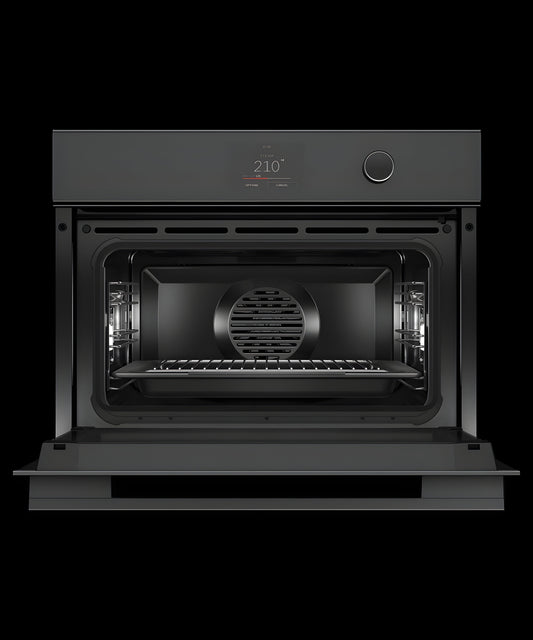 FISHER & PAYKEL OS24SMTNB1 Combination Steam Oven, 24", 23 Function - OS24SMTNB1-KT