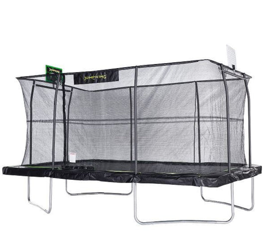 JumpKing 10' X 15' Rectangle Combo with Two Basketball Hoop  Model -  JK1015RCBHC2