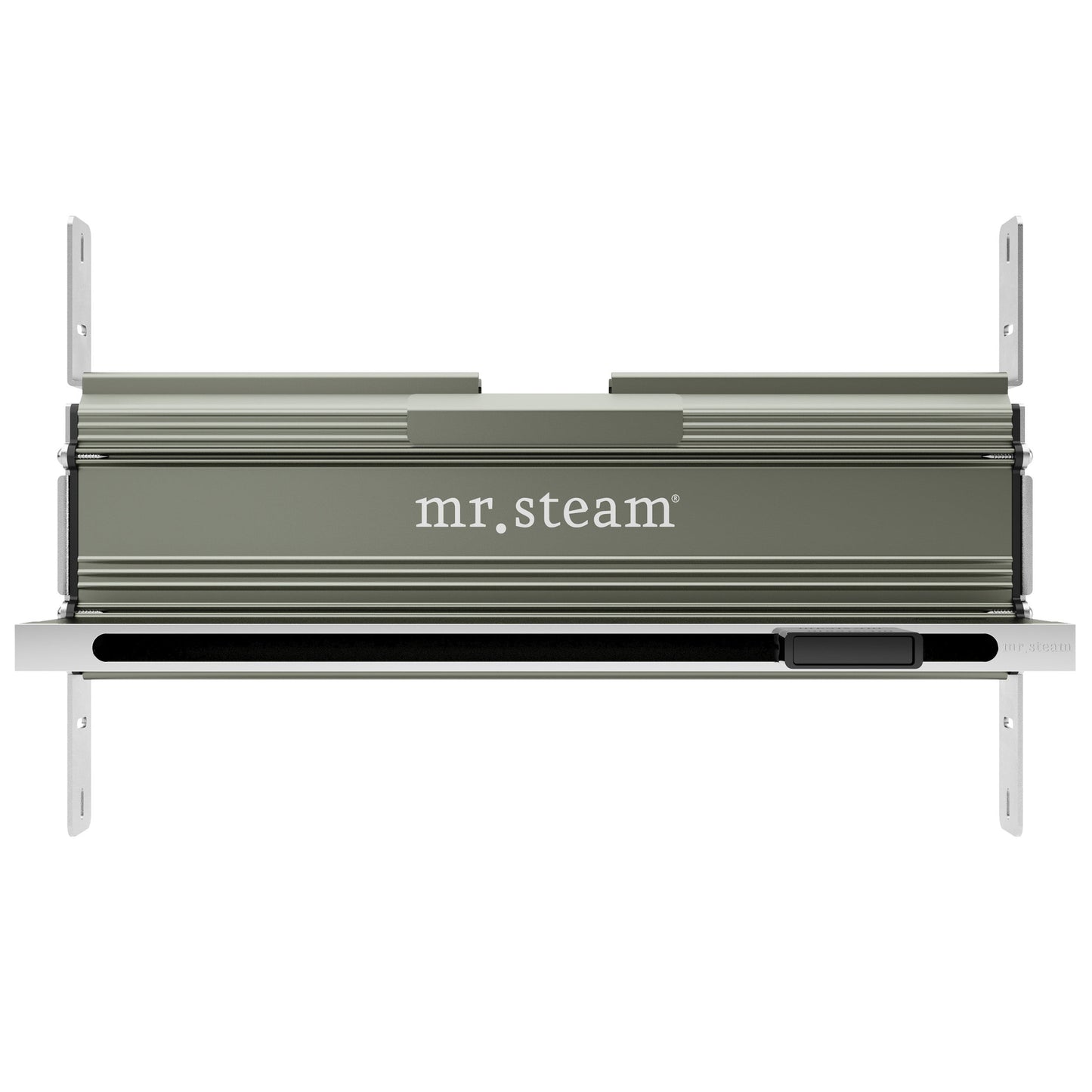 Mr. Steam Showers Linear 27 in. Steam Head With AromaTray & Diverter - 104495