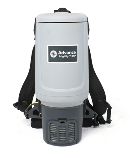 Advance Adgility, Backpack Vacuum, 6QT or 10QT, 9.3lbs or 10.8lbs - 9060608010